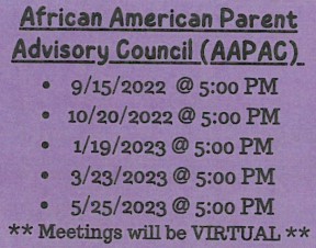 AAPAC Meetings